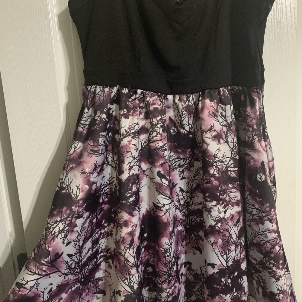 **HOT TOPIC** Purple Crow Dress